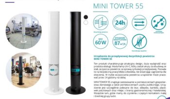 UVC-MED 60W TOWER MINI dezynfekcja sterylizacja full